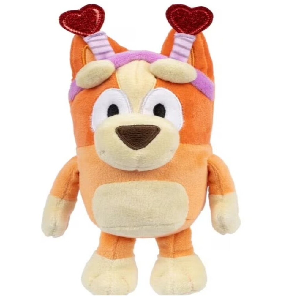 Smoochy Kiss Bingo Plush From The TV Show Bluey 8" NWT